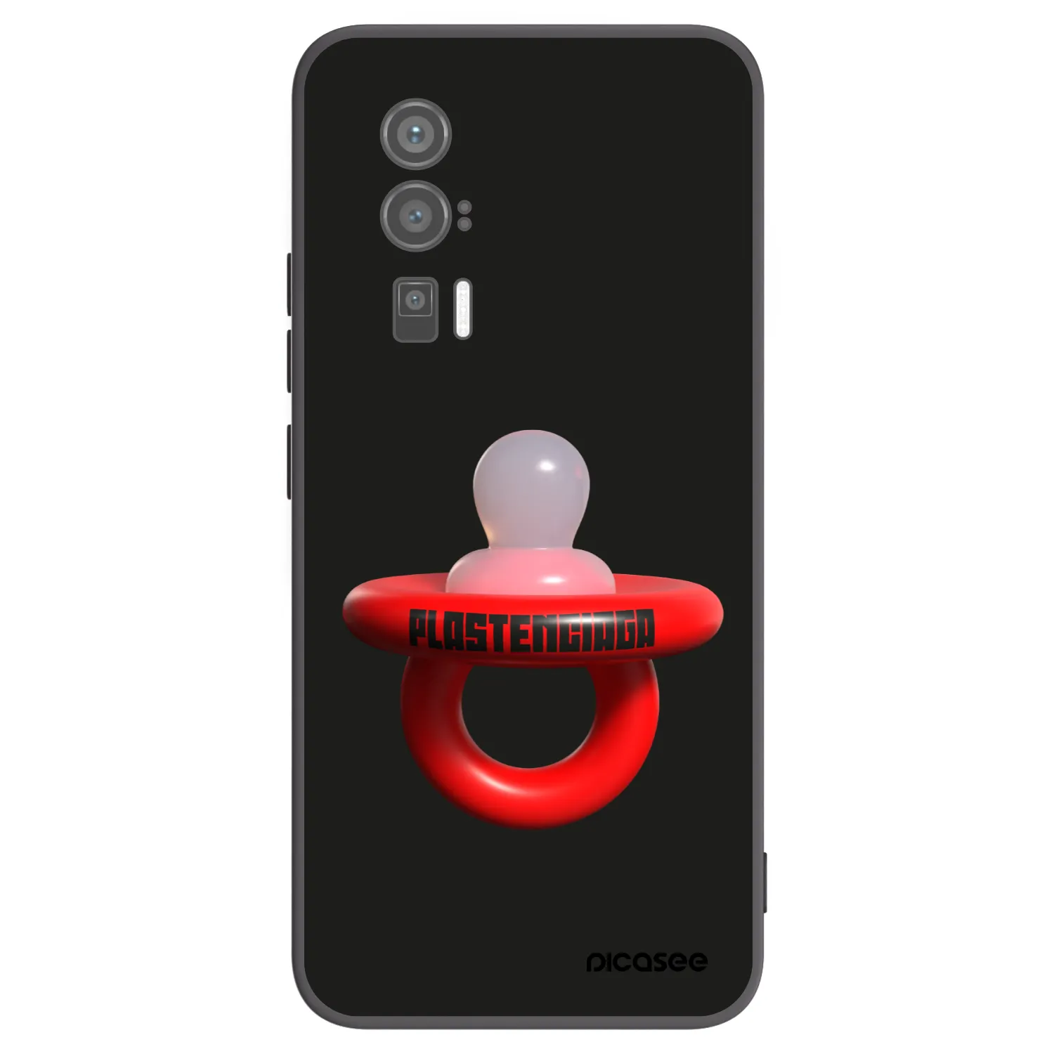 Picasee silikonový černý obal pro Xiaomi Poco F5 Pro 5G - Le Dudel