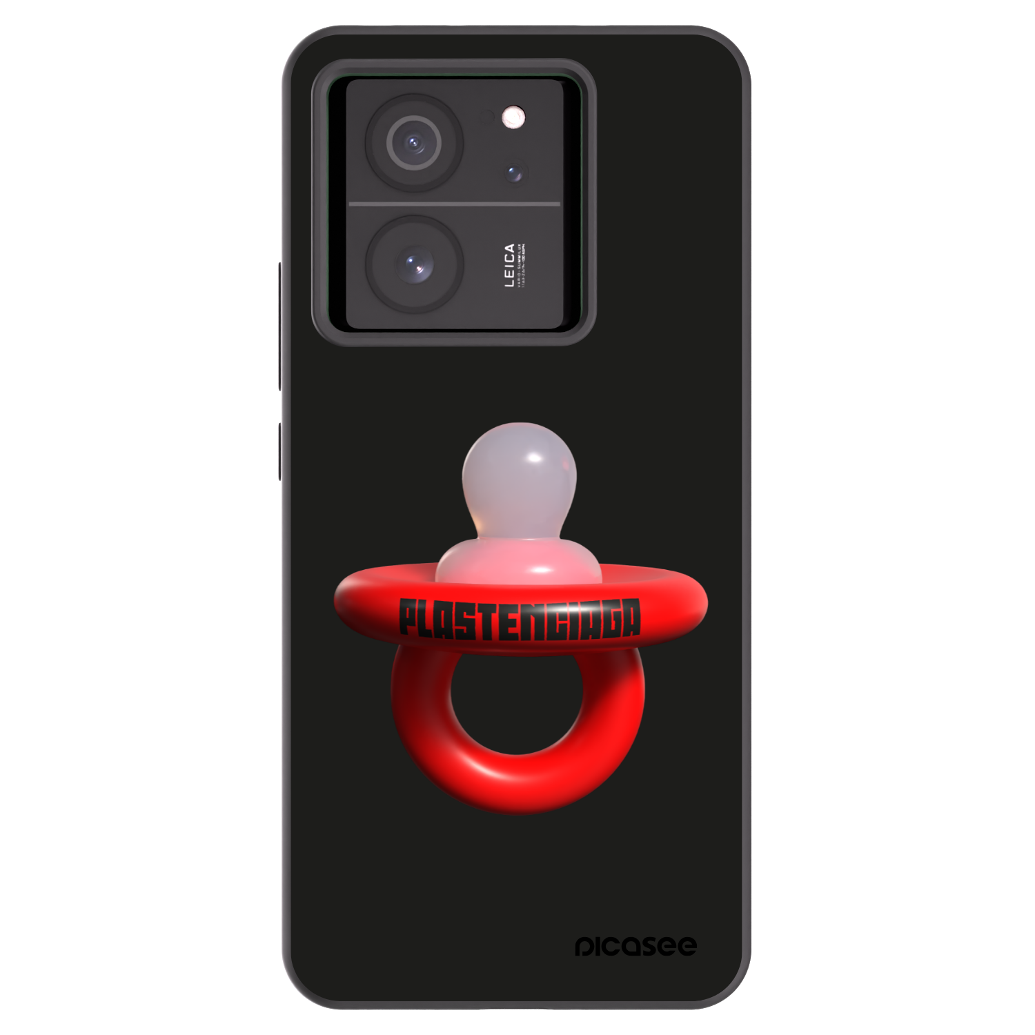Picasee silikonový černý obal pro Xiaomi 13T - Le Dudel