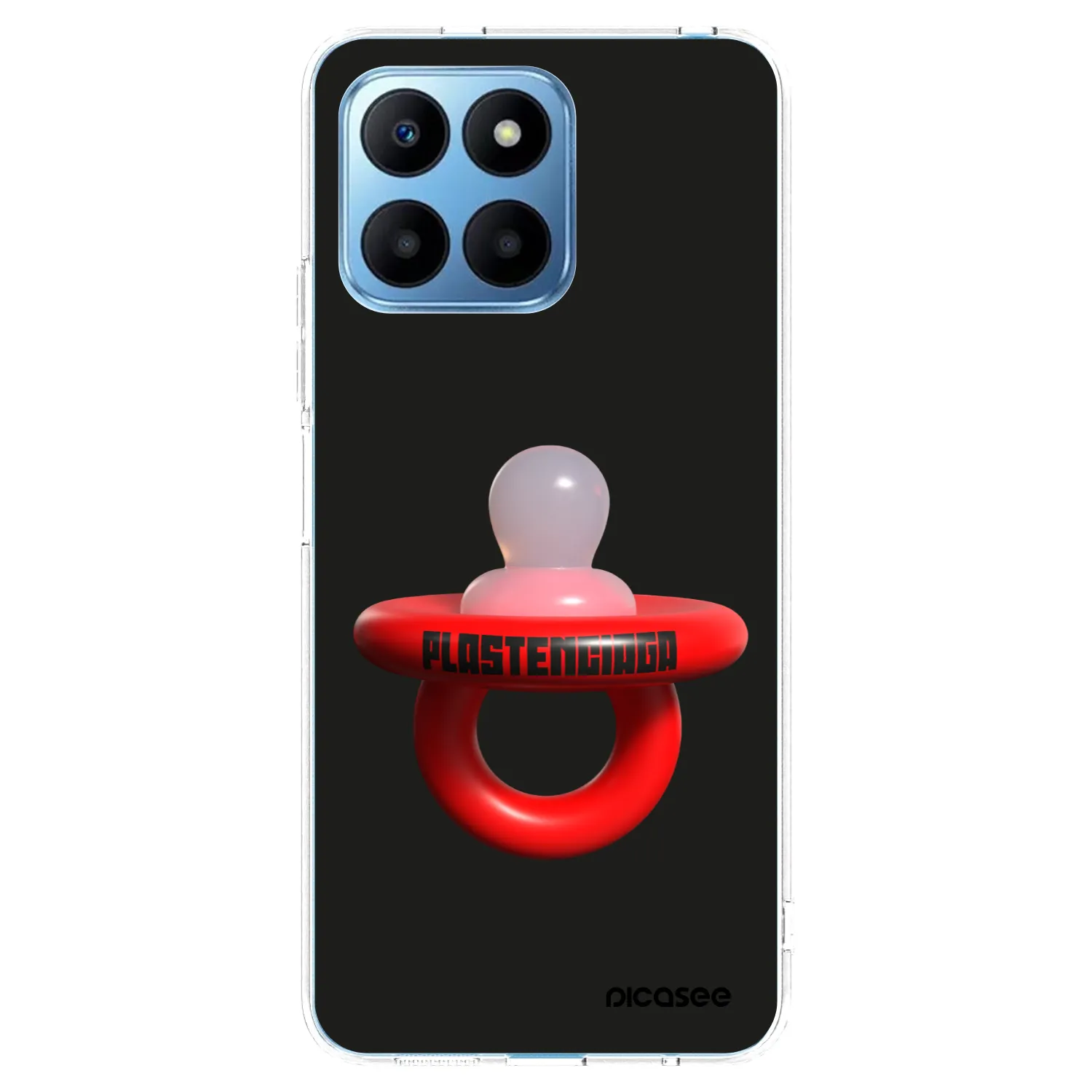 Picasee silikonový průhledný obal pro Honor 70 Lite - Le Dudel