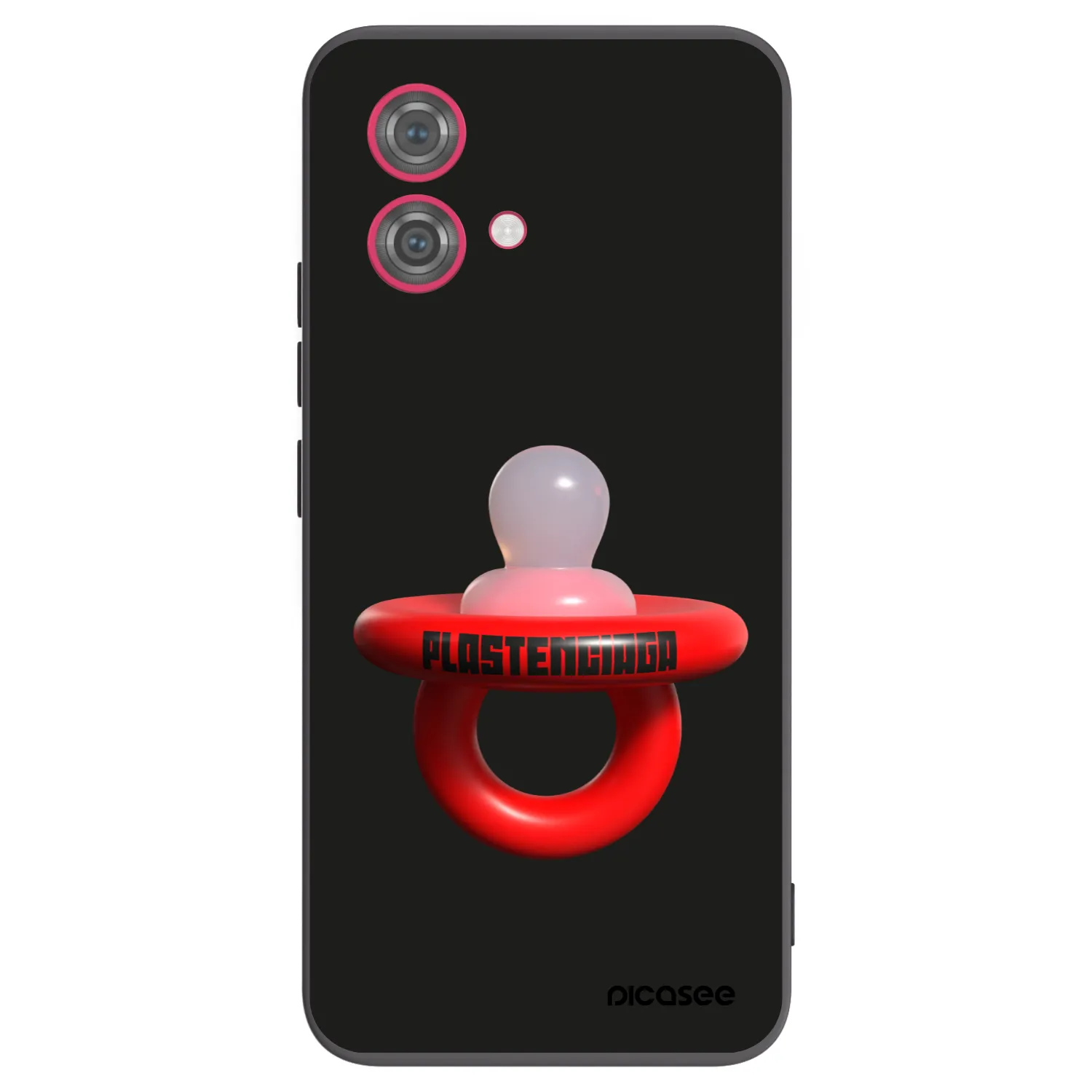 Picasee silikonový černý obal pro Motorola Moto G84 5G - Le Dudel