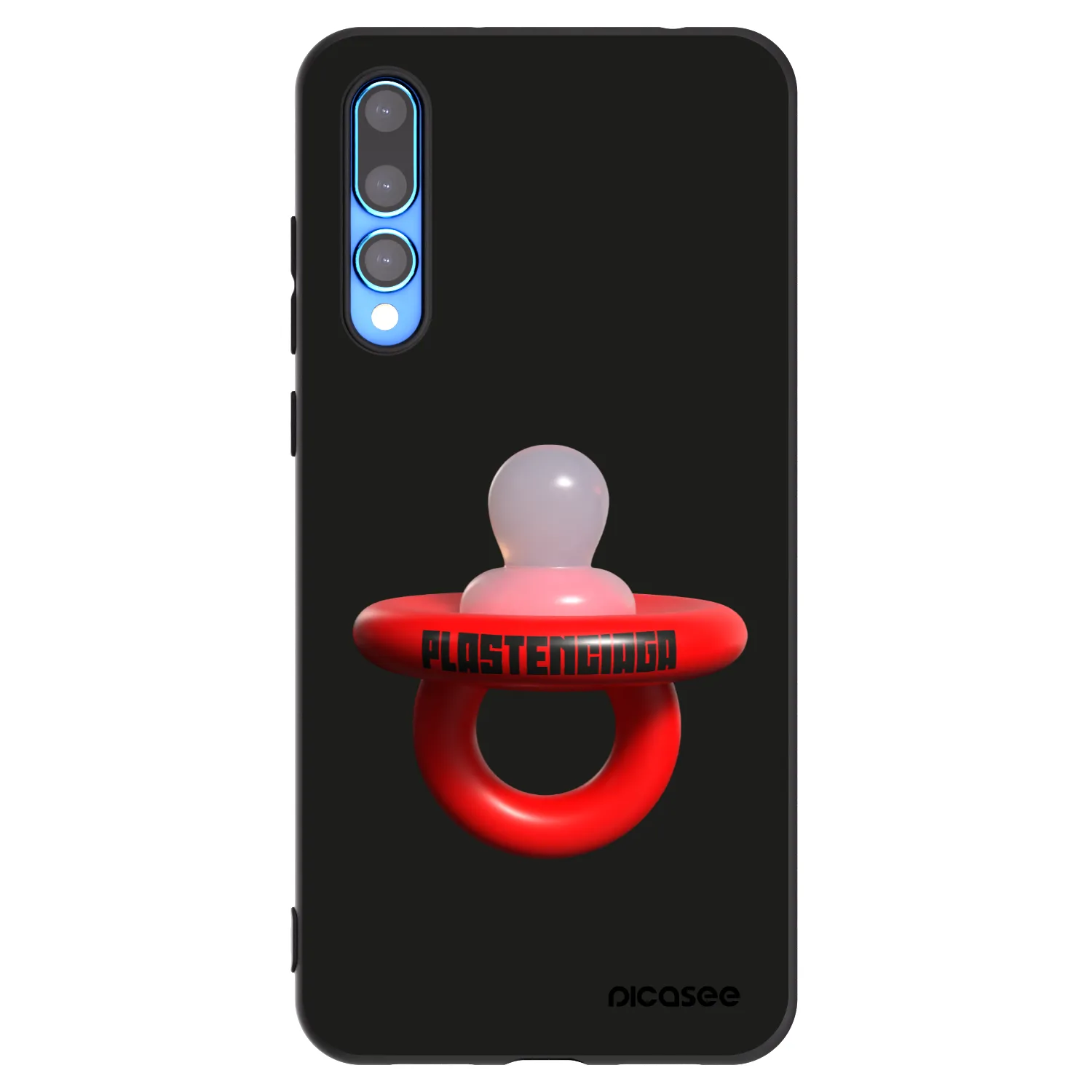 Picasee silikonový černý obal pro Huawei P20 Pro - Le Dudel
