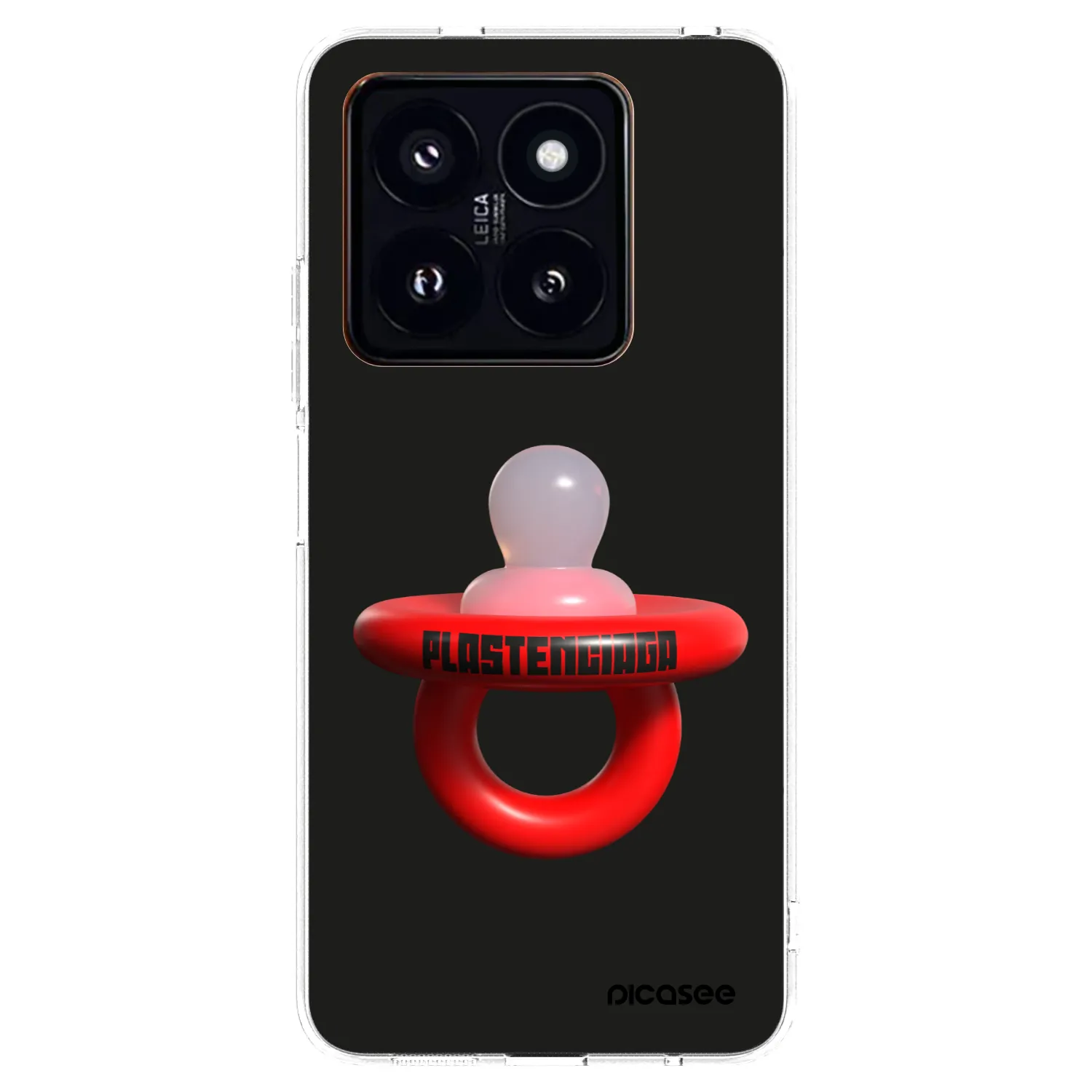 Picasee silikonový průhledný obal pro Xiaomi 14 Pro - Le Dudel