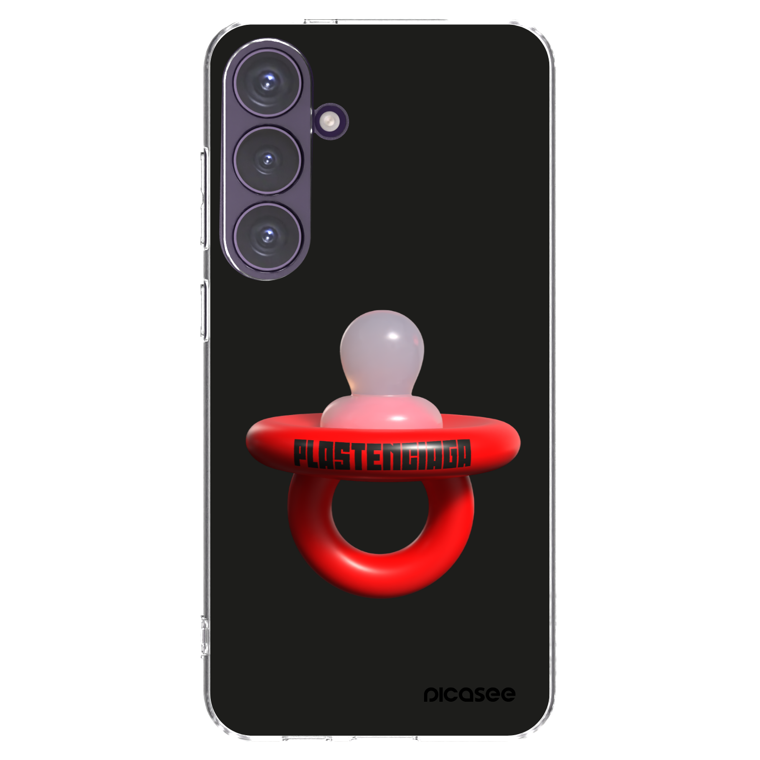 Picasee silikonový průhledný obal pro Samsung Galaxy S24+ S926B 5G - Le Dudel