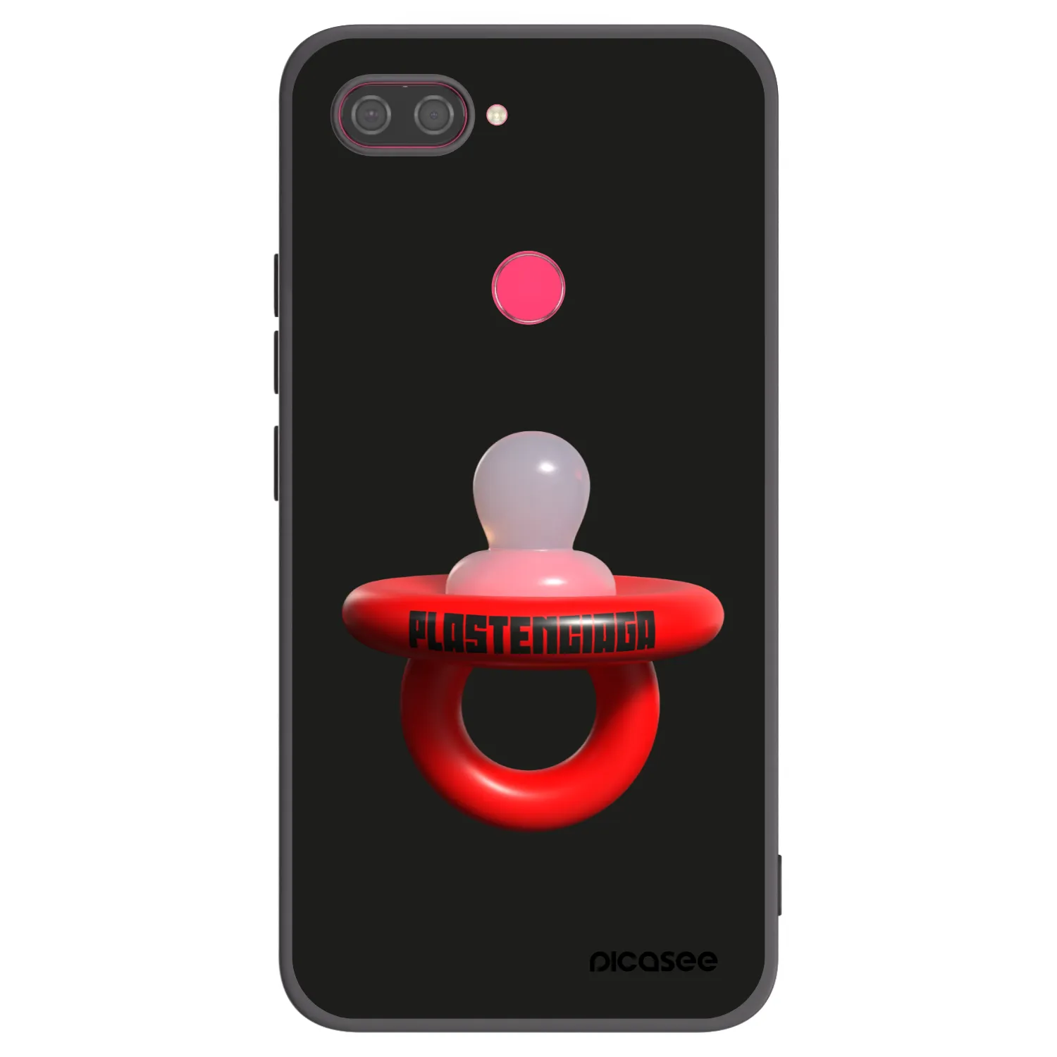Picasee silikonový černý obal pro Xiaomi Mi 8 Lite - Le Dudel
