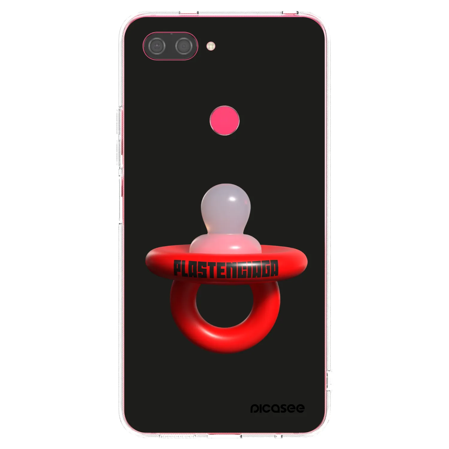 Picasee silikonový průhledný obal pro Xiaomi Mi 8 Lite - Le Dudel