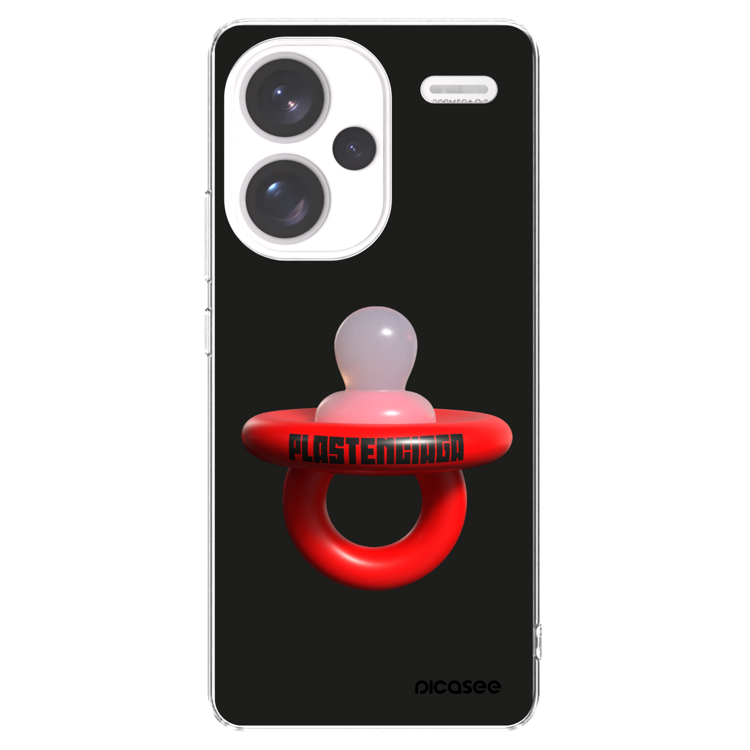 Picasee silikonový průhledný obal pro Xiaomi Redmi Note 13 Pro+ 5G - Le Dudel