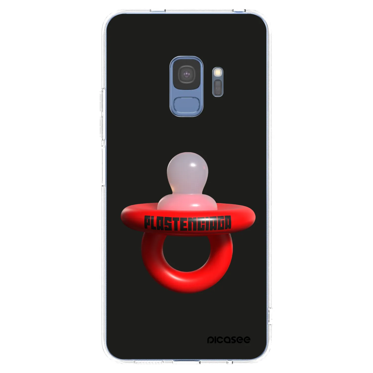 Picasee silikonový průhledný obal pro Samsung Galaxy S9 G960F - Le Dudel