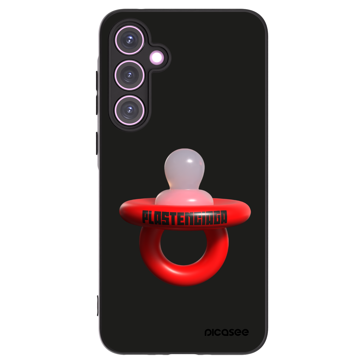 Picasee silikonový černý obal pro Samsung Galaxy A35 5G A356B - Le Dudel