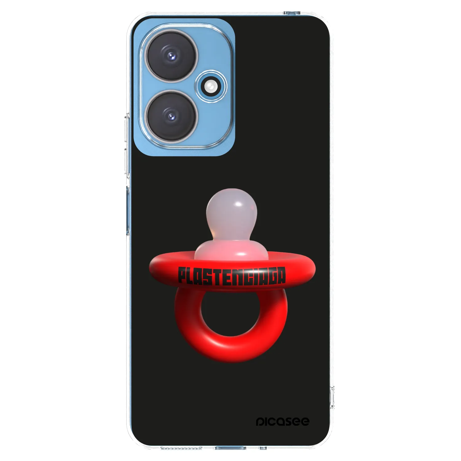 Picasee silikonový průhledný obal pro Xiaomi Redmi 13C 5G - Le Dudel