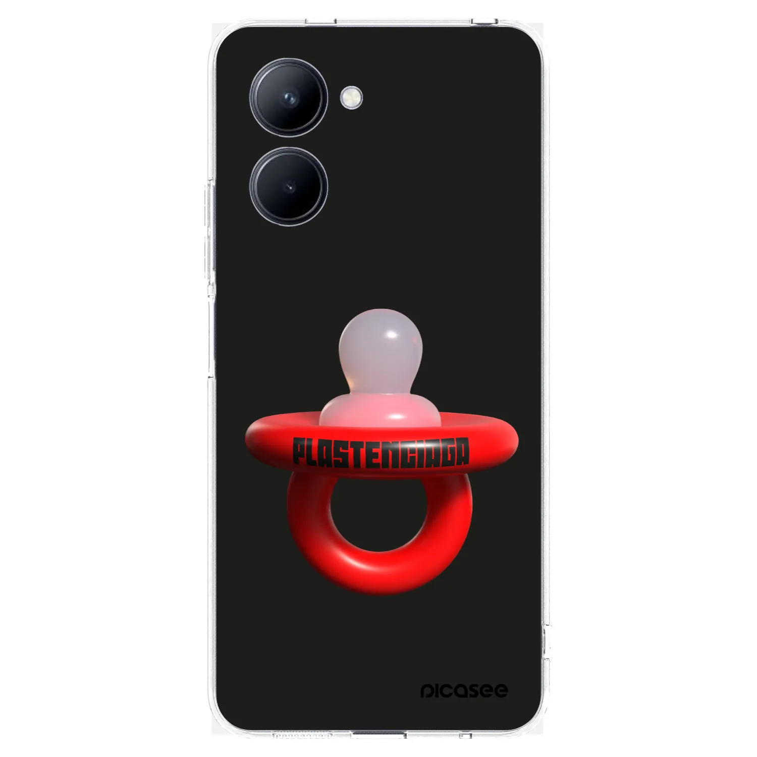 Picasee silikonový průhledný obal pro Realme C33 (2023) - Le Dudel