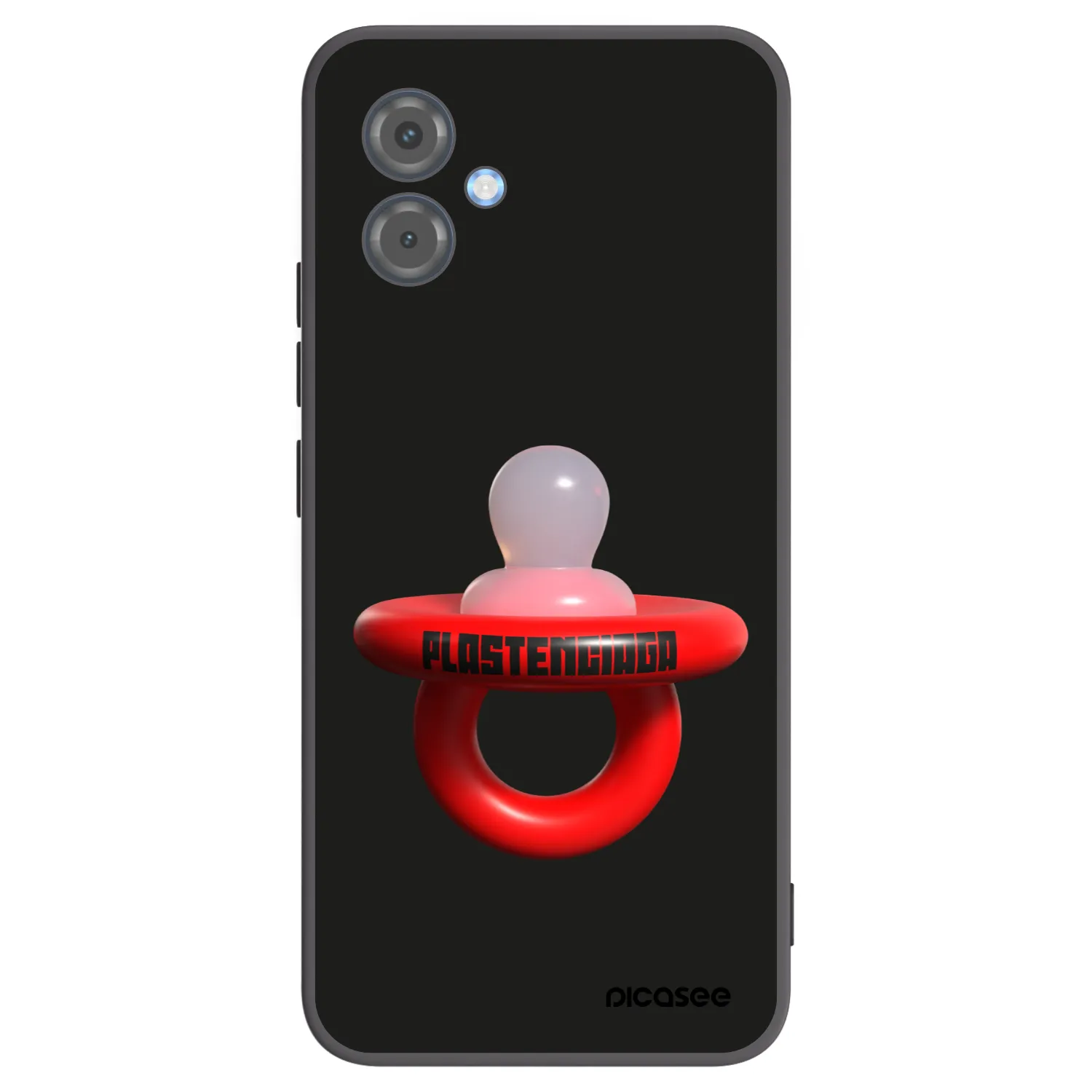 Picasee silikonový černý obal pro Motorola Moto G14 - Le Dudel