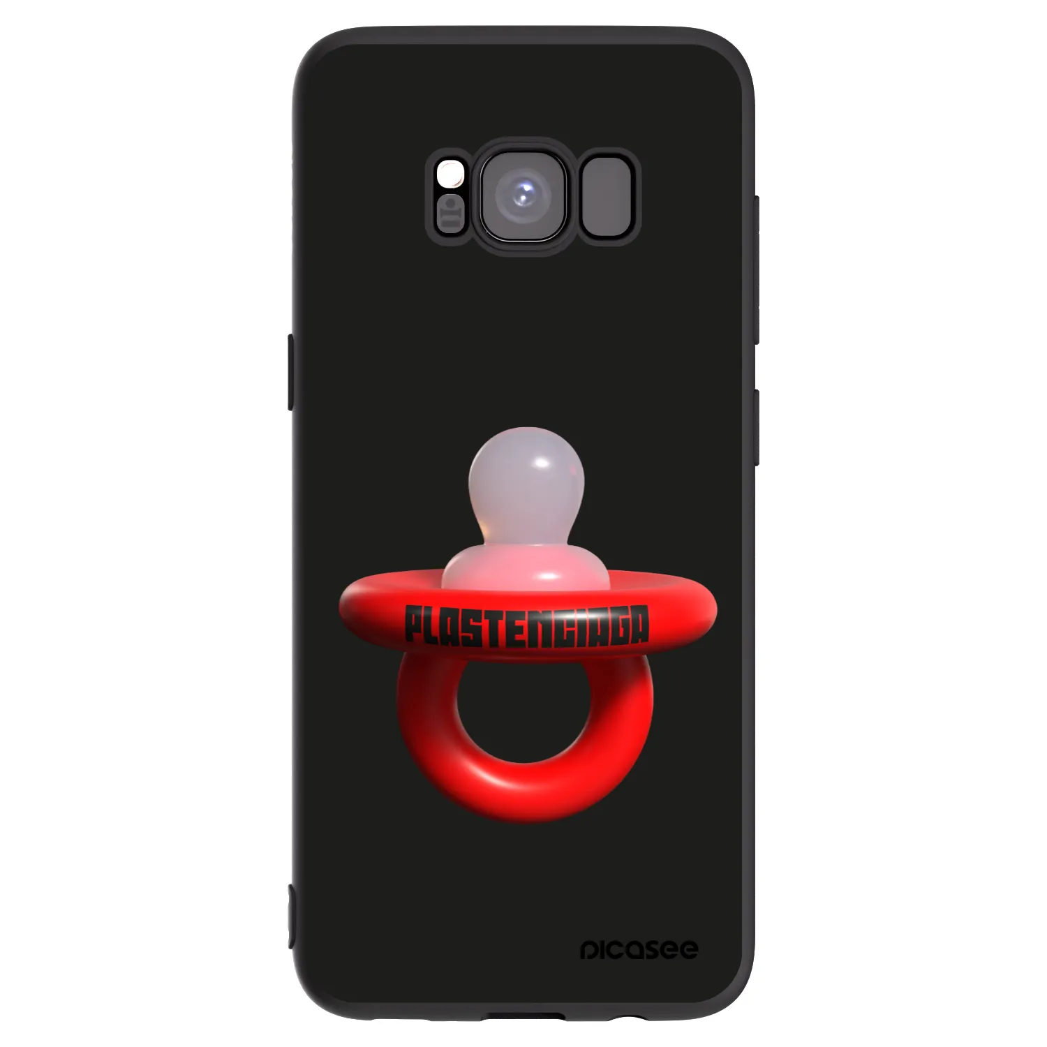 Picasee silikonový černý obal pro Samsung Galaxy S8 G950F - Le Dudel
