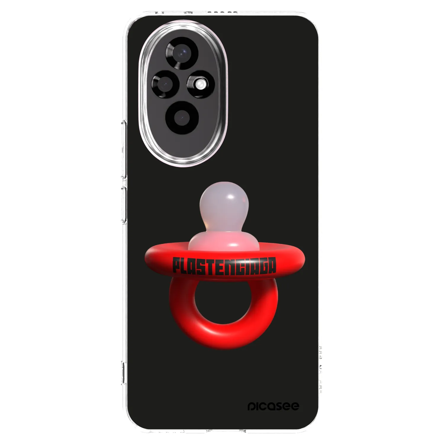 Picasee silikonový průhledný obal pro Honor 200 Pro 5G - Le Dudel