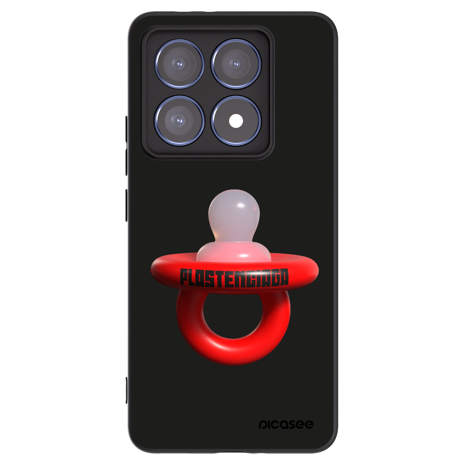 Picasee silikonový černý obal pro Xiaomi 14T Pro - Le Dudel