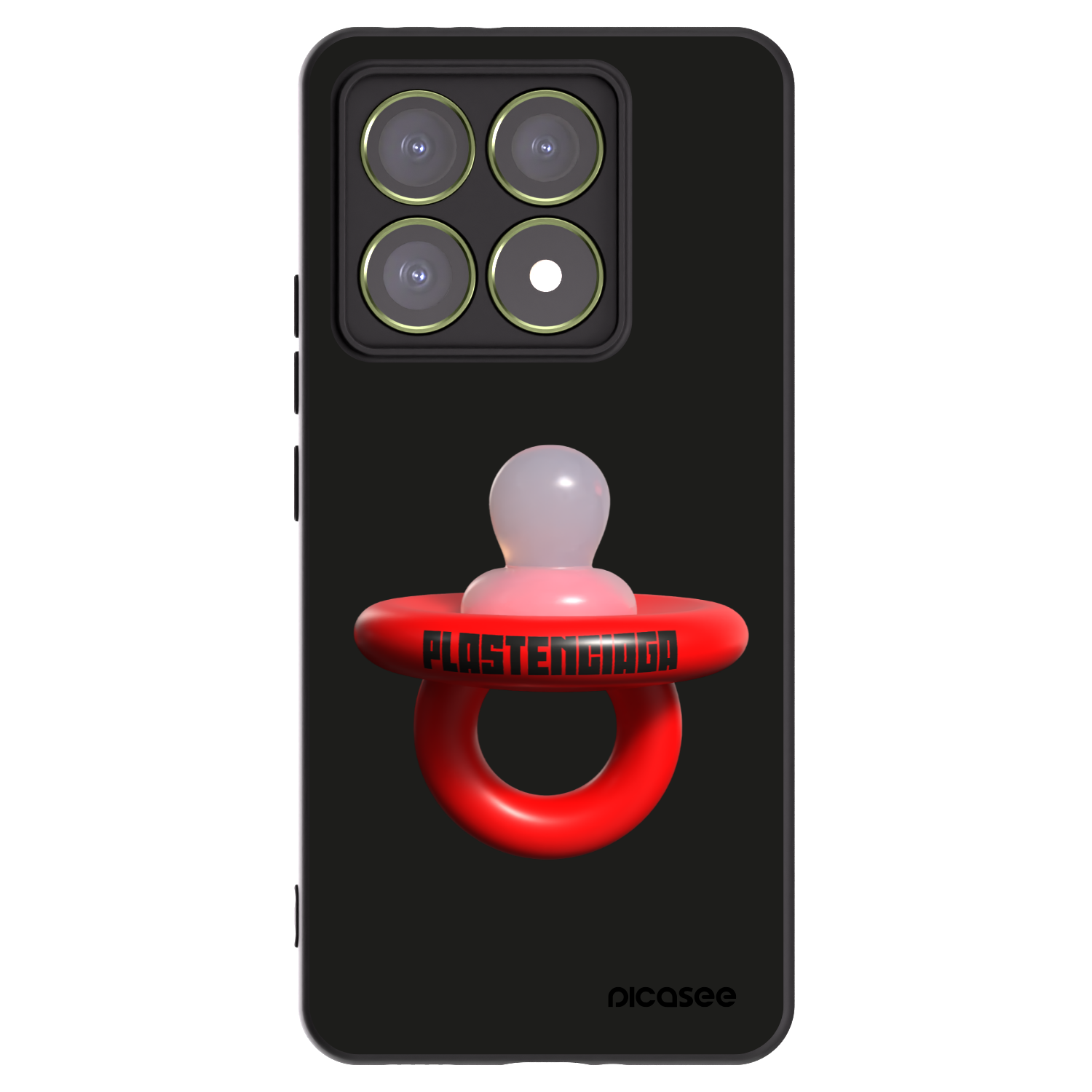 Picasee silikonový černý obal pro Xiaomi 14T - Le Dudel