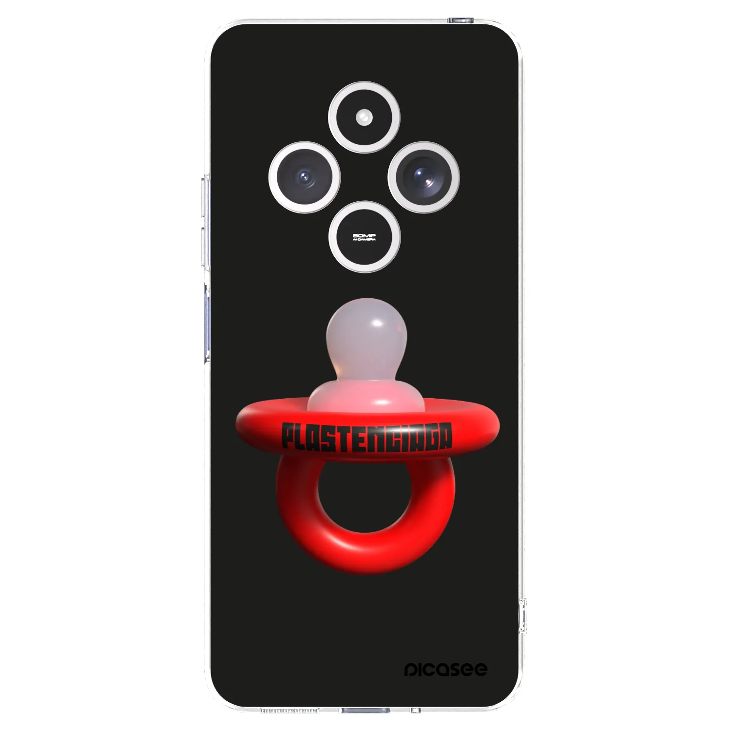 Picasee silikonový průhledný obal pro Xiaomi Redmi 14C - Le Dudel