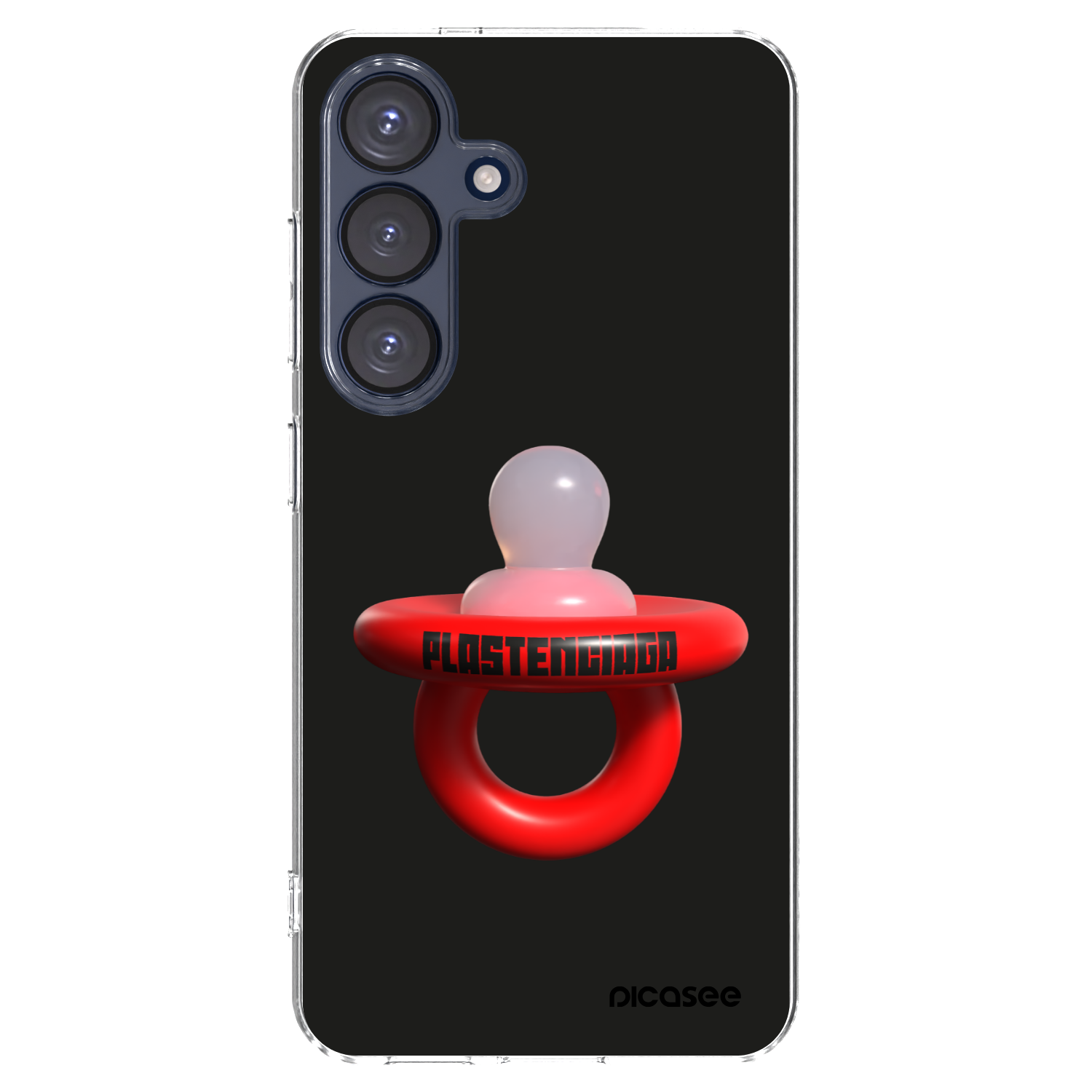 Picasee silikonový průhledný obal pro Samsung Galaxy S25 5G - Le Dudel