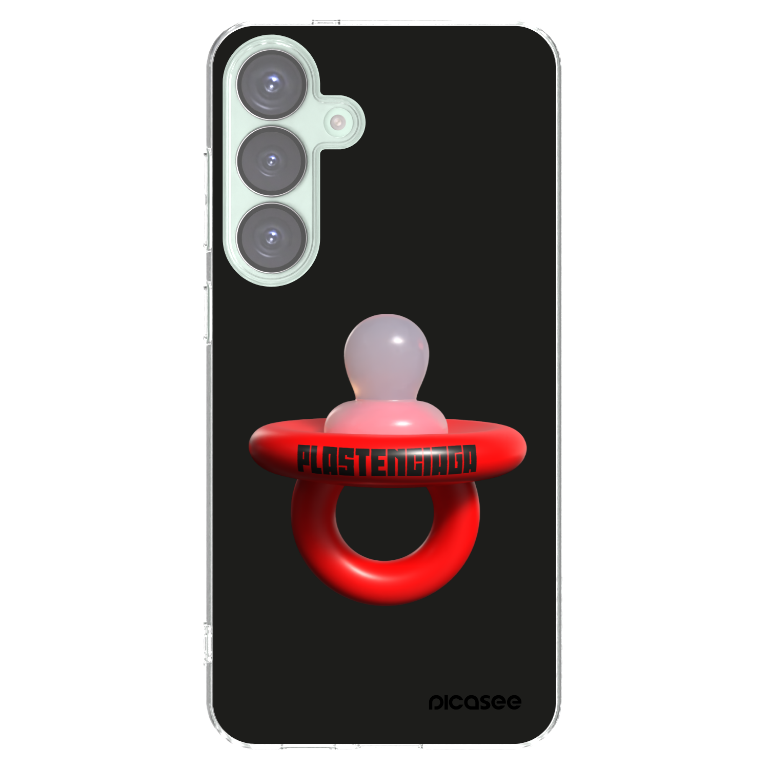 Picasee silikonový průhledný obal pro Samsung Galaxy S25+ 5G - Le Dudel