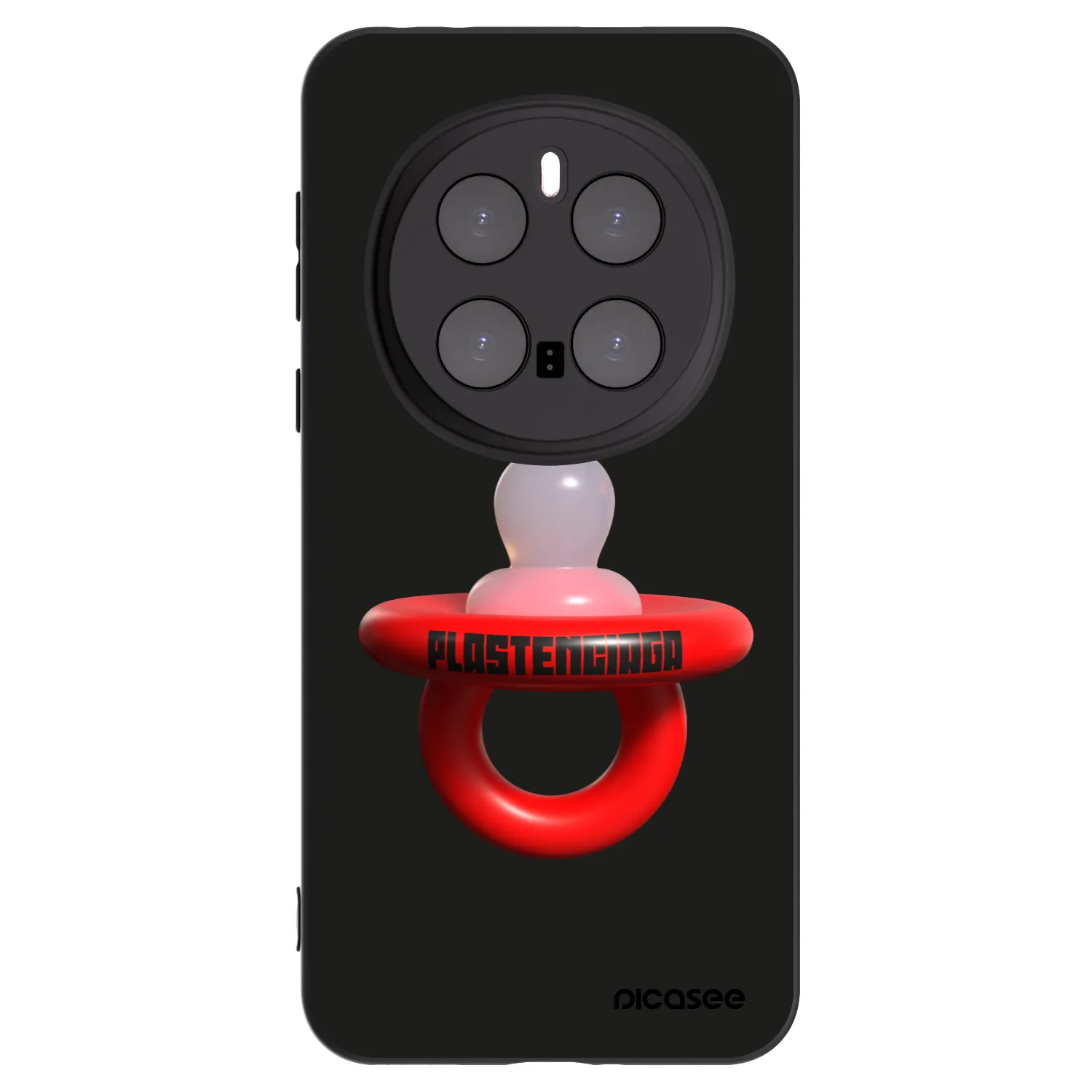Picasee silikonový černý obal pro Honor Magic7 Pro 5G - Le Dudel