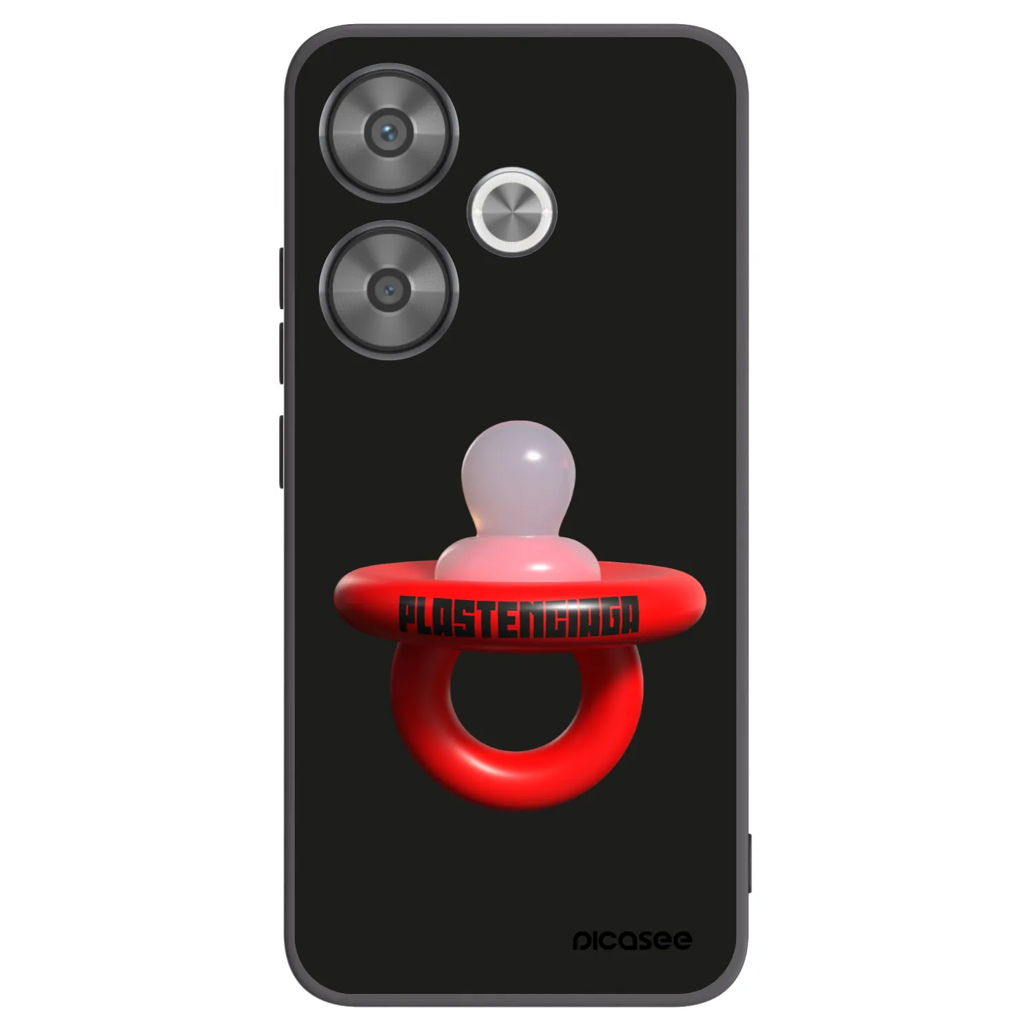 Picasee silikonový černý obal pro Xiaomi Poco F6 - Le Dudel