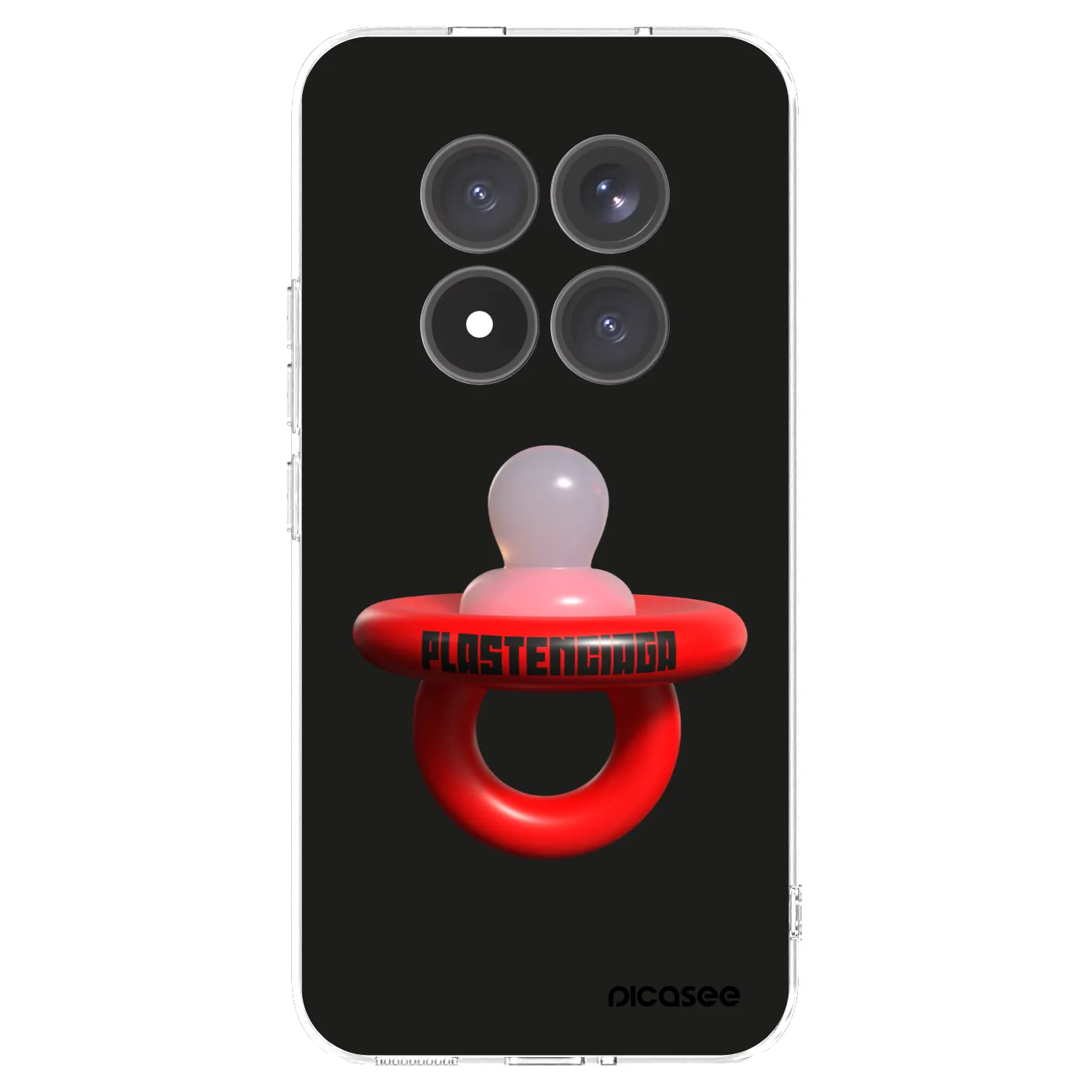 Picasee silikonový průhledný obal pro Xiaomi Redmi Note 15 Pro+ - Le Dudel