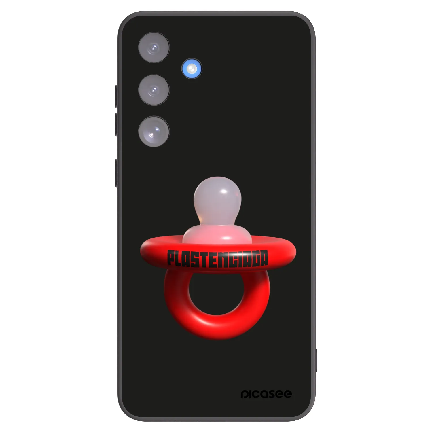 Picasee silikonový černý obal pro Samsung Galaxy S25 FE 5G - Le Dudel