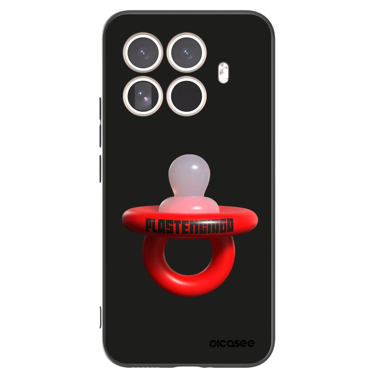 Picasee silikonový černý obal pro Xiaomi 15T Pro - Le Dudel