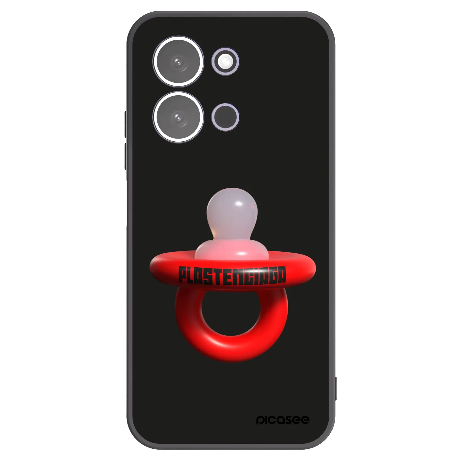 Picasee silikonový černý obal pro Xiaomi Redmi 15C 5G - Le Dudel