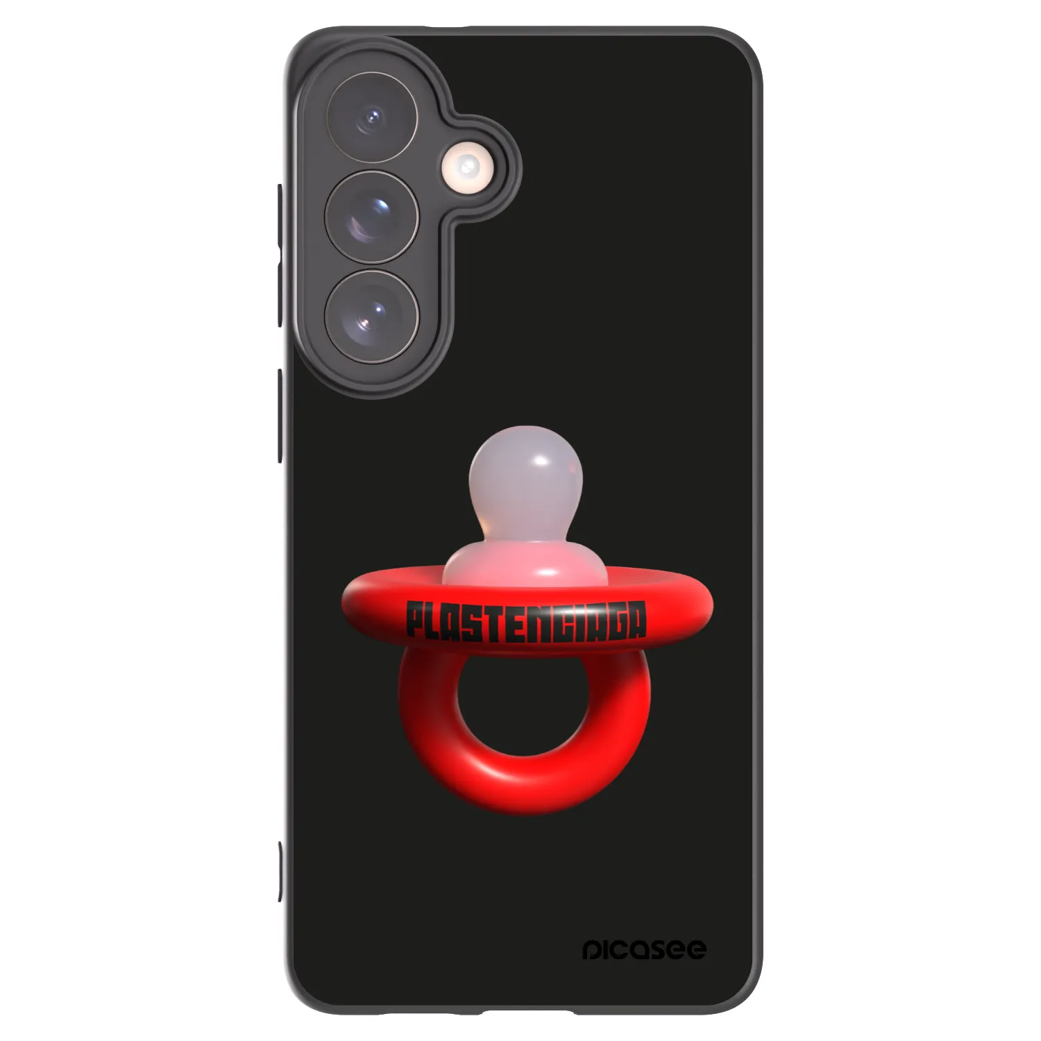 Picasee silikonový černý obal pro Samsung Galaxy S26+ - Le Dudel