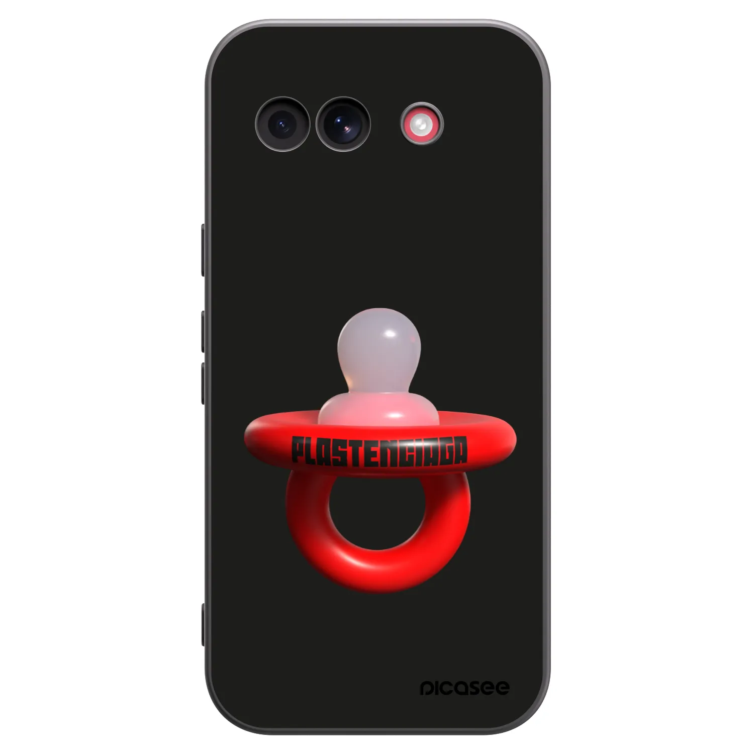 Picasee silikonový černý obal pro Google Pixel 10a - Le Dudel