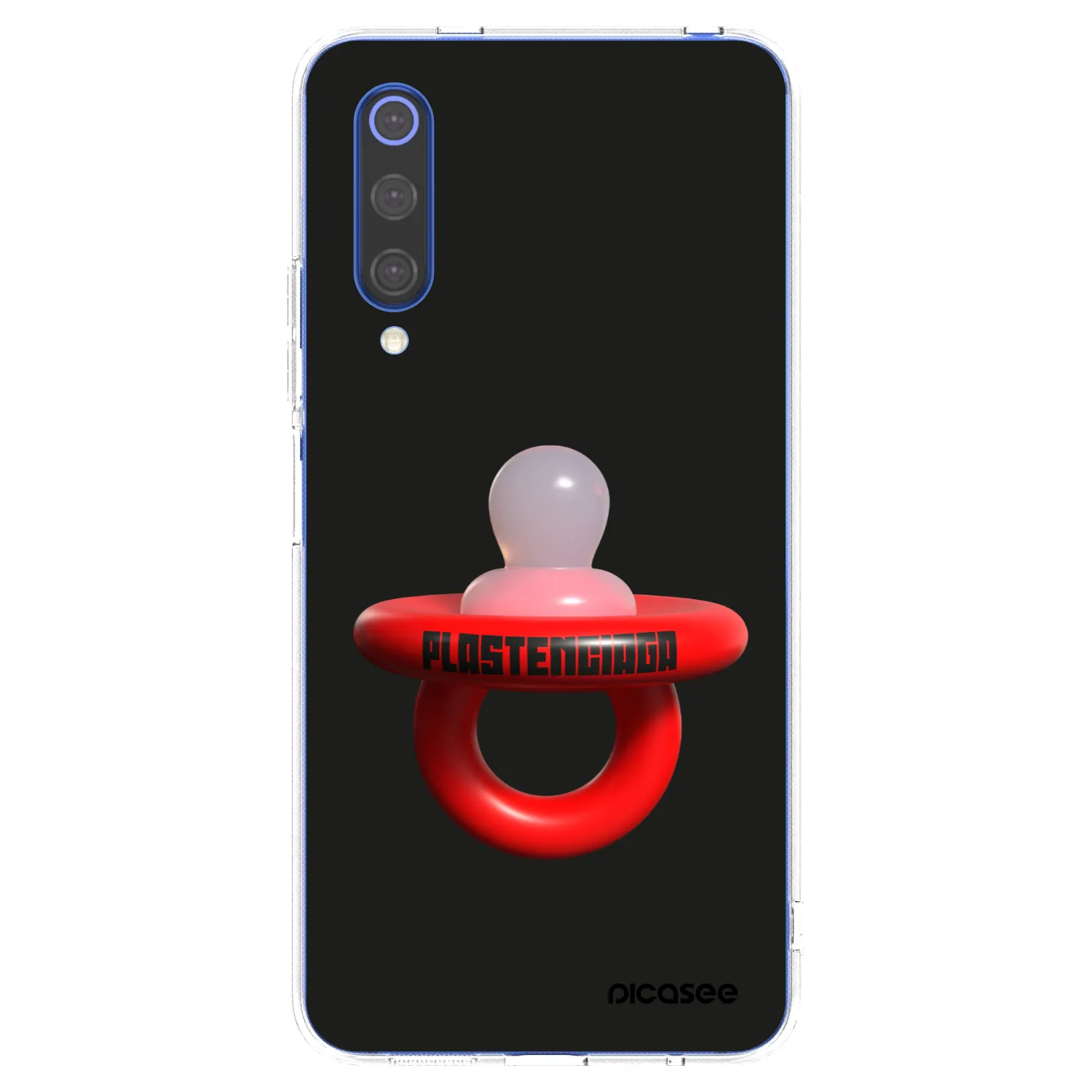 Picasee silikonový průhledný obal pro Xiaomi Mi 9 SE - Le Dudel