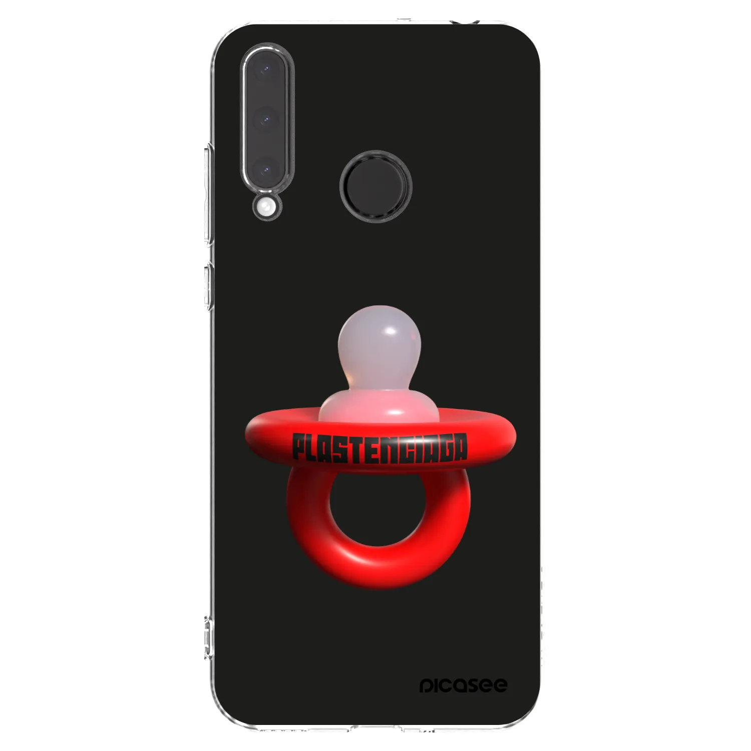 Picasee silikonový průhledný obal pro Honor 20 Lite - Le Dudel