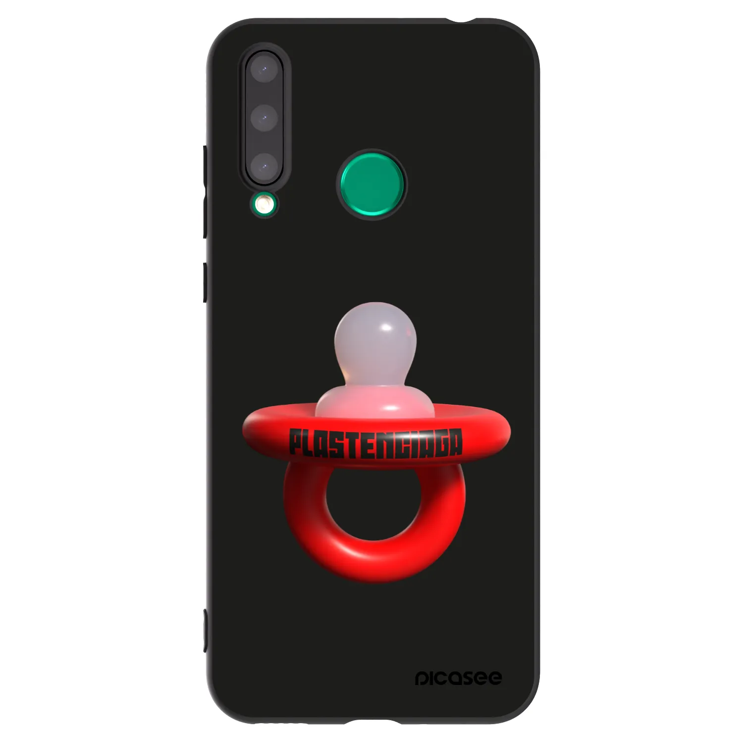Picasee silikonový černý obal pro Honor 20 Lite - Le Dudel