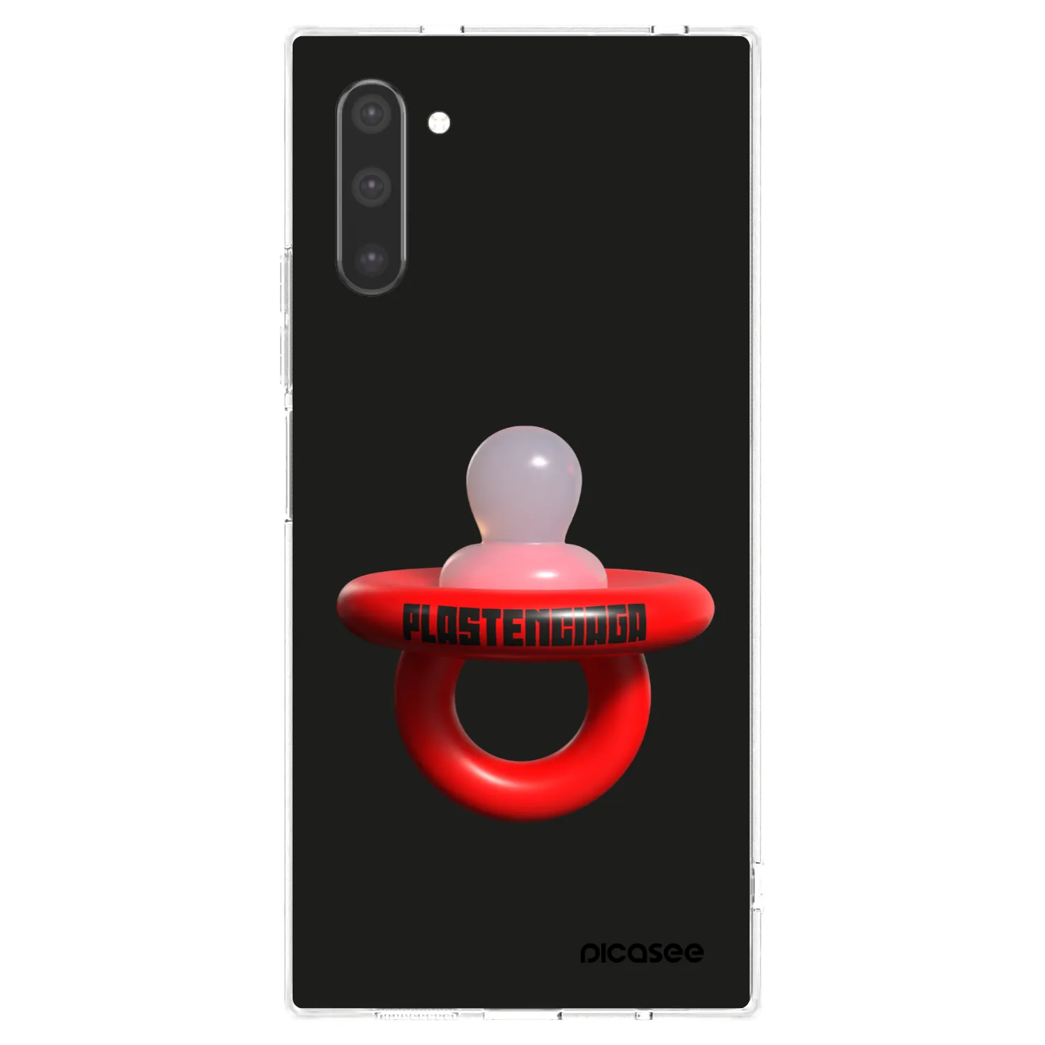 Picasee silikonový průhledný obal pro Samsung Galaxy Note 10 N970F - Le Dudel