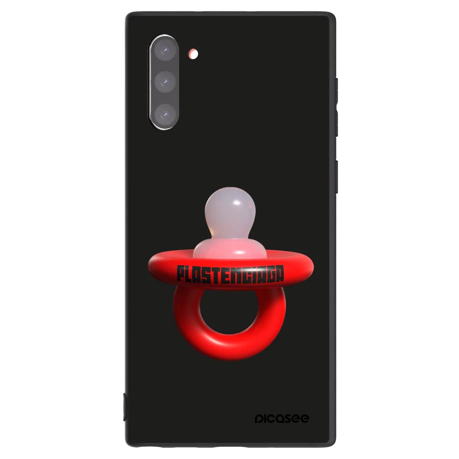 Picasee silikonový černý obal pro Samsung Galaxy Note 10 N970F - Le Dudel