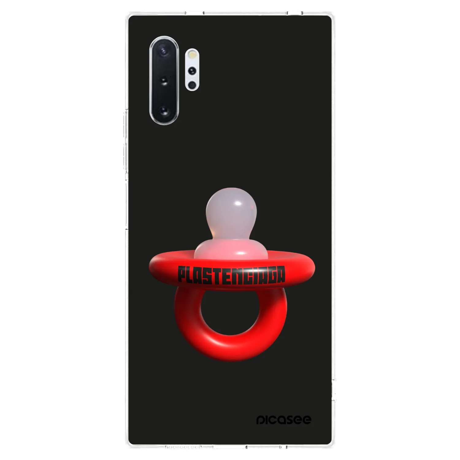 Picasee silikonový průhledný obal pro Samsung Galaxy Note 10+ N975F - Le Dudel