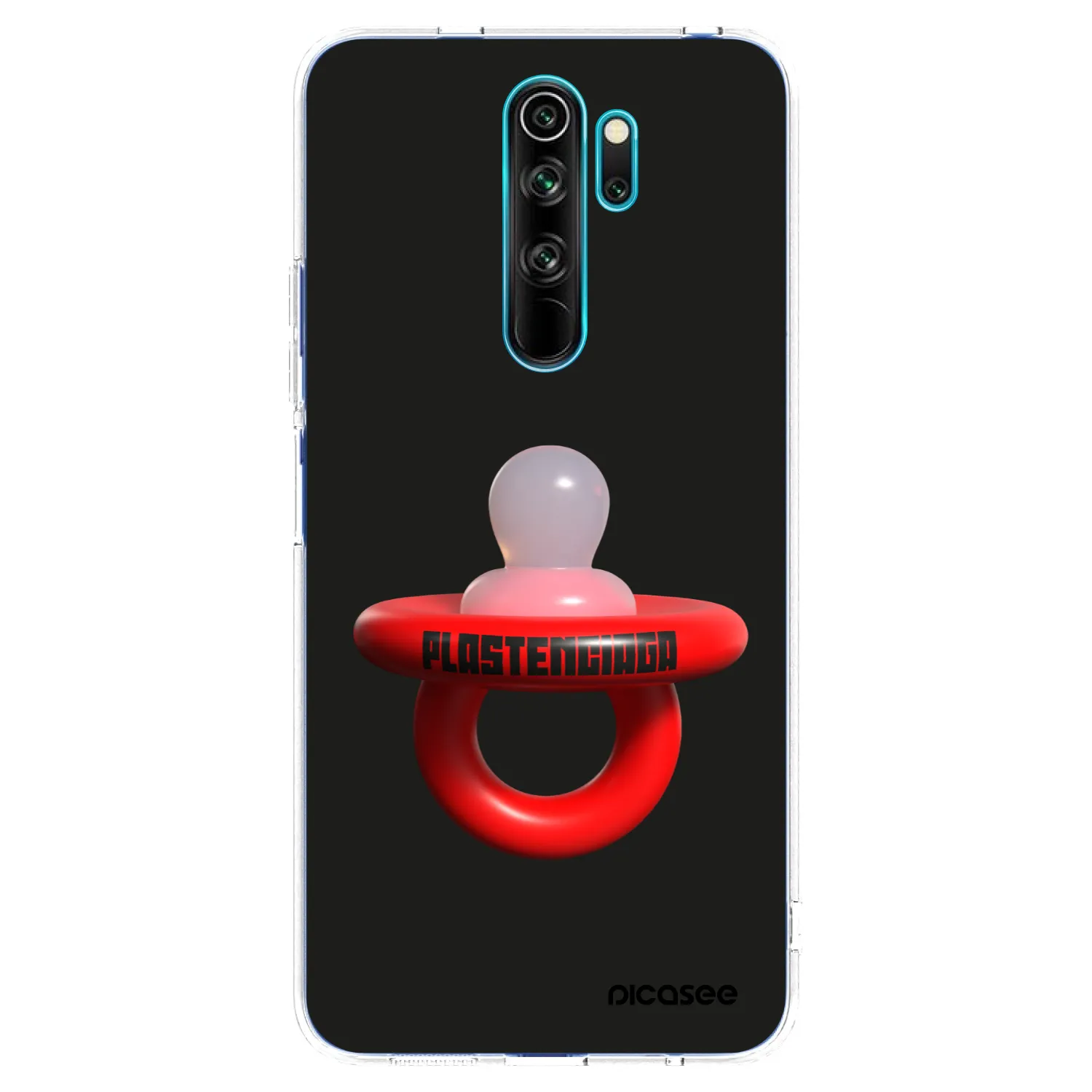 Picasee silikonový průhledný obal pro Xiaomi Redmi Note 8 Pro - Le Dudel