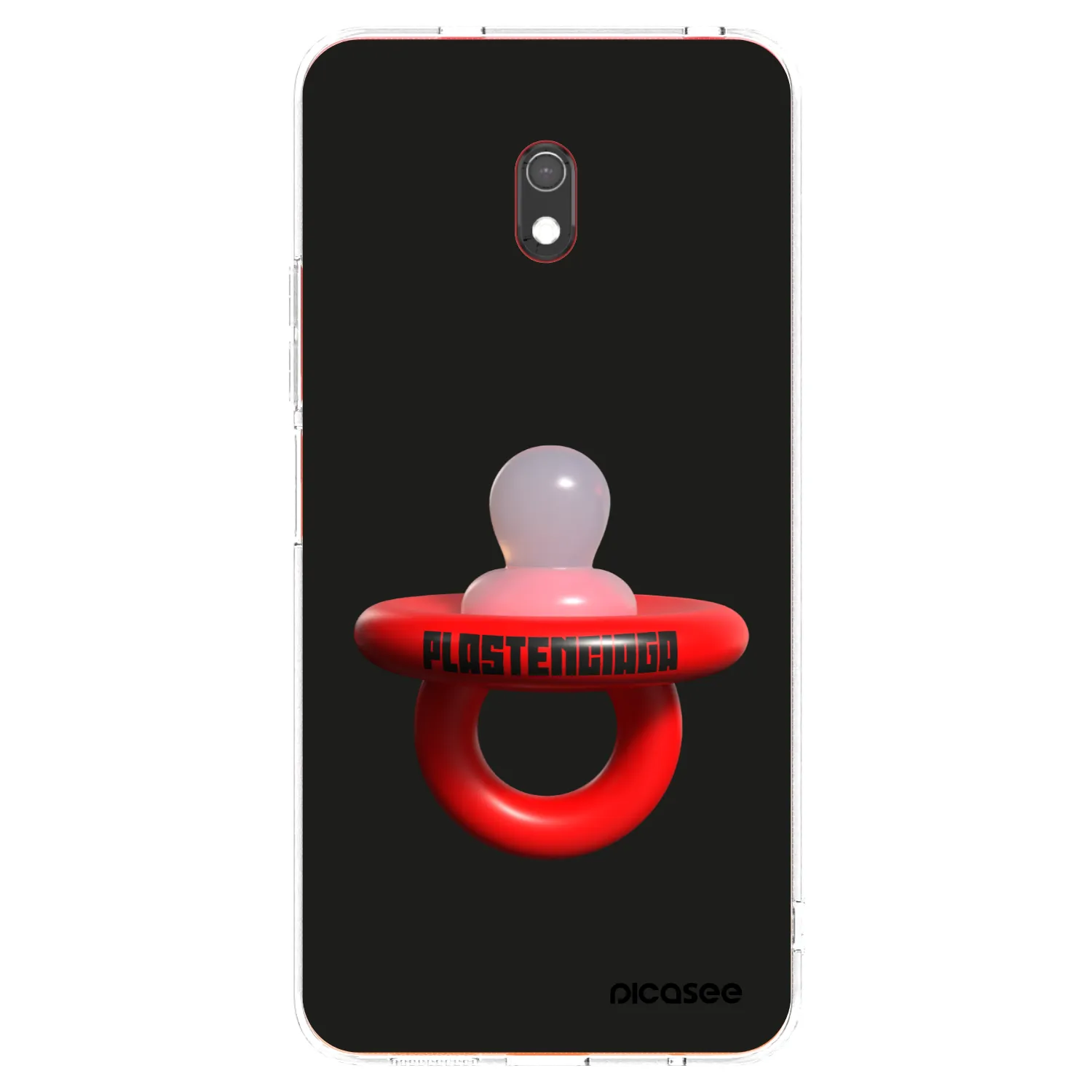 Picasee silikonový průhledný obal pro Xiaomi Redmi 8A - Le Dudel