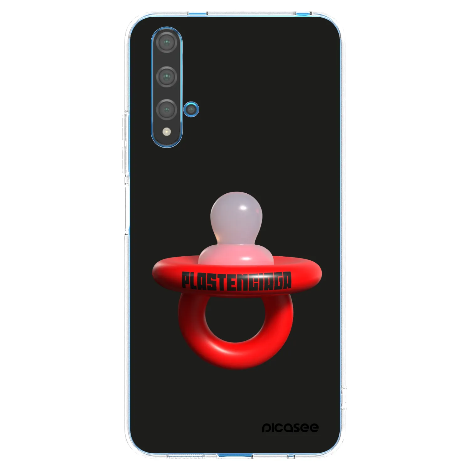 Picasee silikonový průhledný obal pro Huawei Nova 5T - Le Dudel