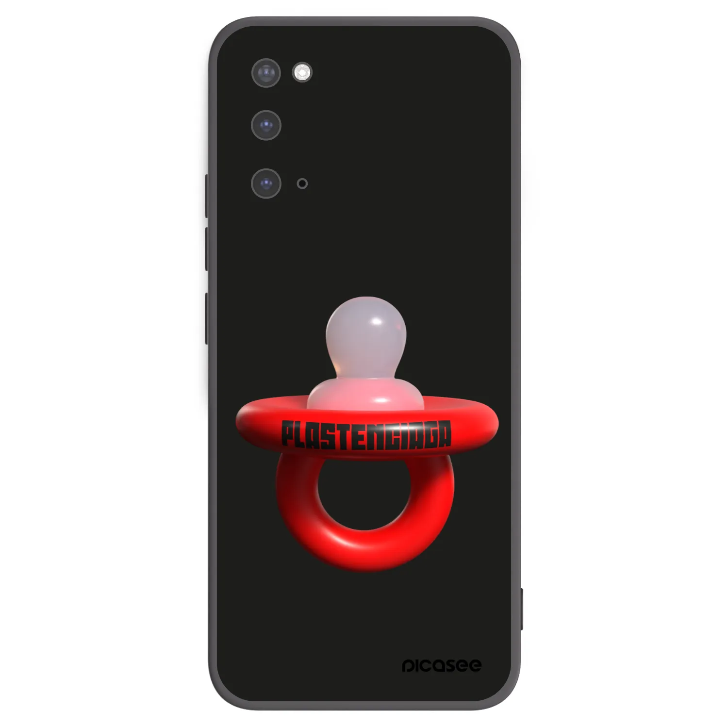 Picasee silikonový černý obal pro Samsung Galaxy S20 G980F - Le Dudel