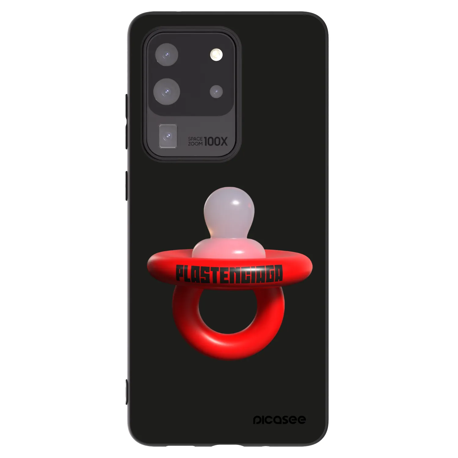 Picasee silikonový černý obal pro Samsung Galaxy S20 Ultra 5G G988F - Le Dudel