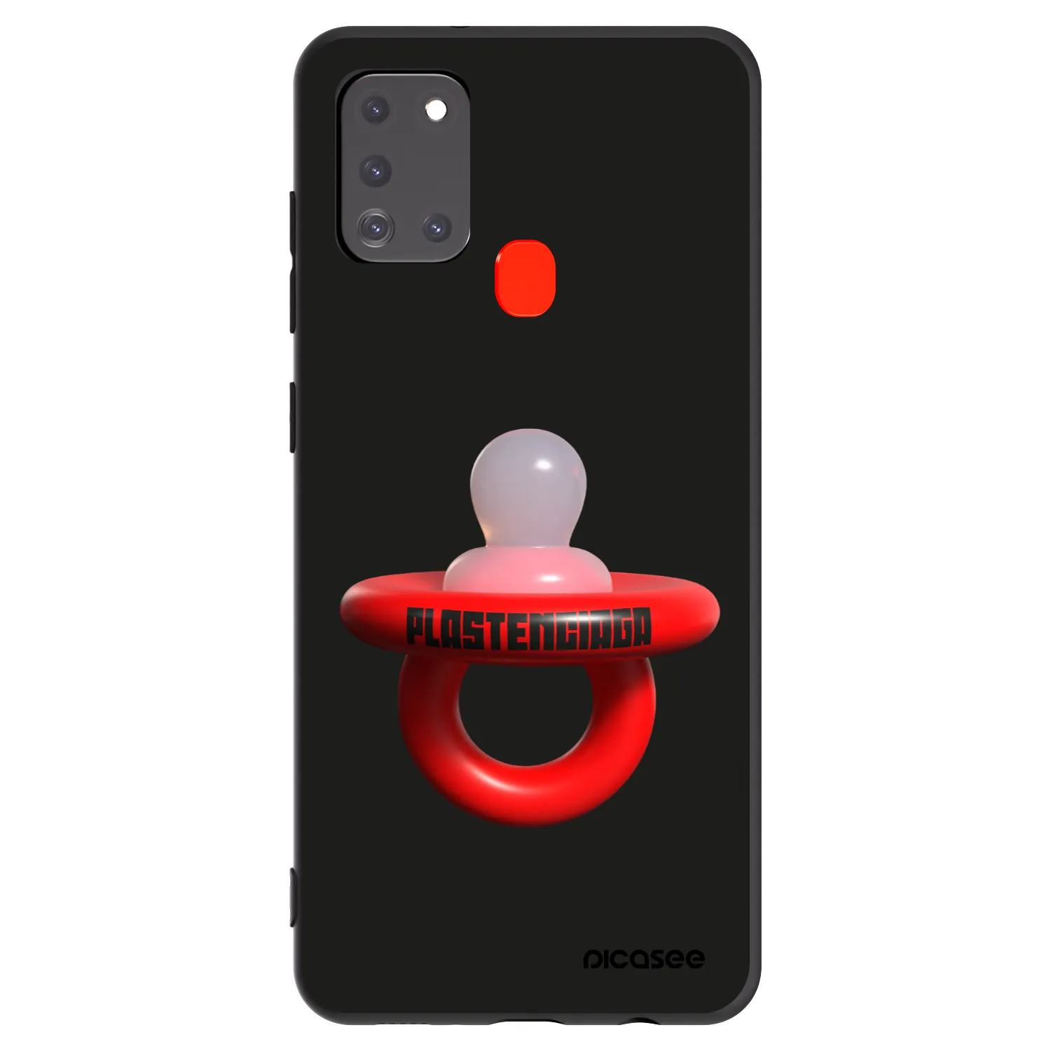 Picasee silikonový černý obal pro Samsung Galaxy A21s - Le Dudel