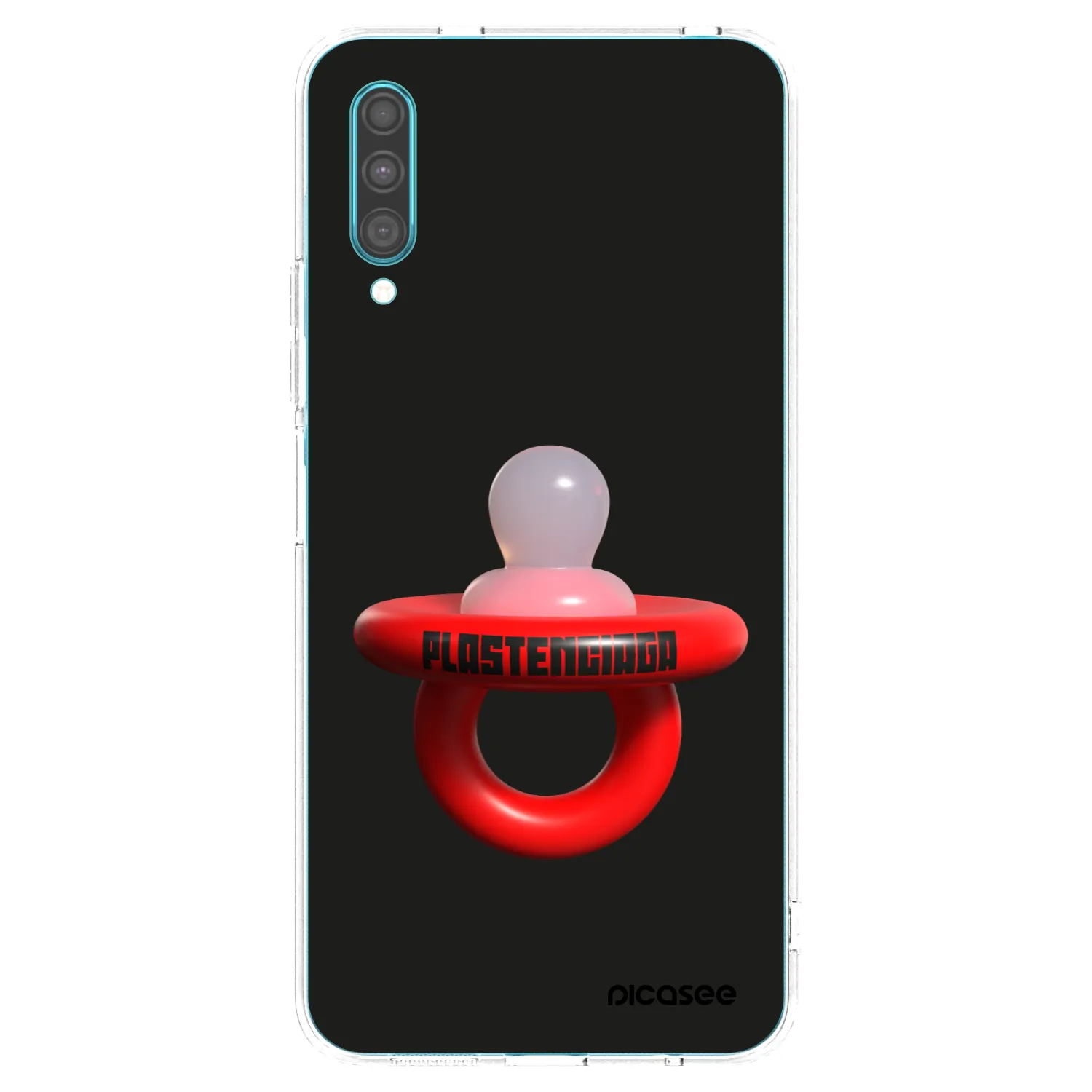 Picasee silikonový průhledný obal pro Samsung Galaxy A30s A307F - Le Dudel