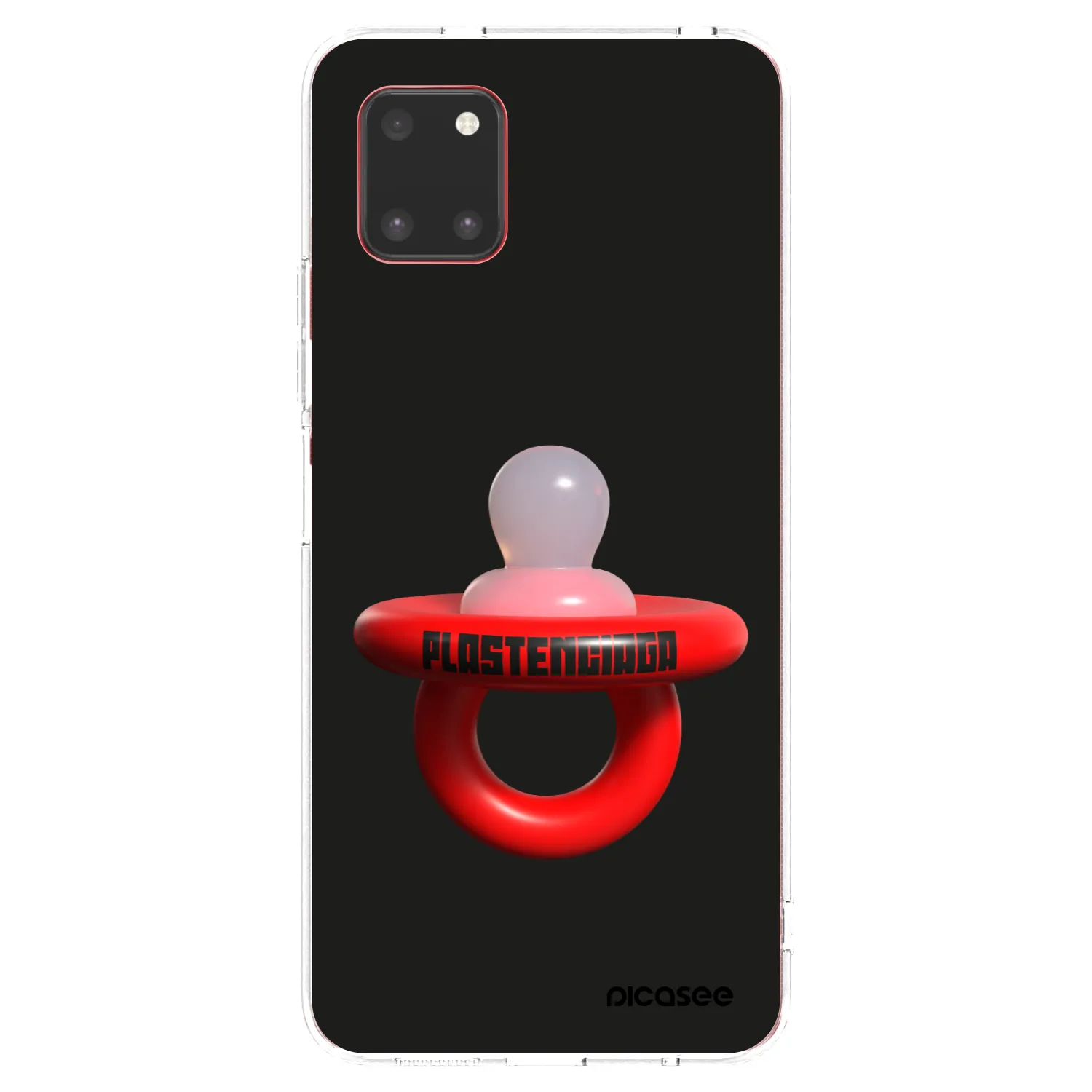Picasee silikonový průhledný obal pro Samsung Galaxy Note 10 Lite N770F - Le Dudel
