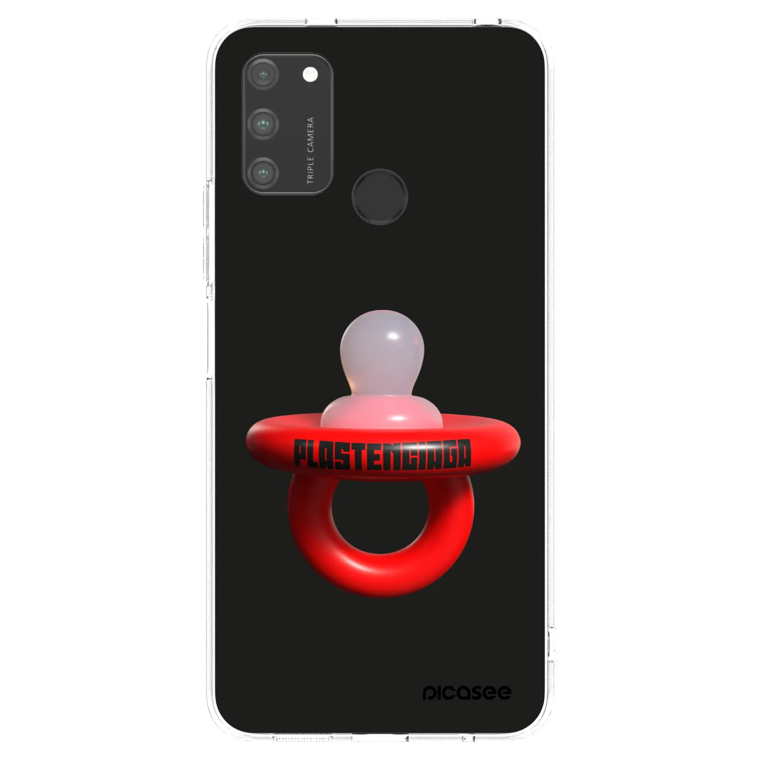 Picasee silikonový průhledný obal pro Honor 9A - Le Dudel
