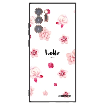 Picasee silikonový černý obal pro Samsung Galaxy Note 20 Ultra - Hello there