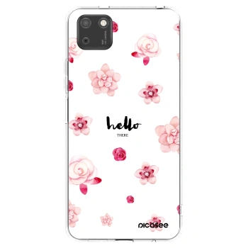 Picasee silikonový průhledný obal pro Huawei Y5P - Hello there