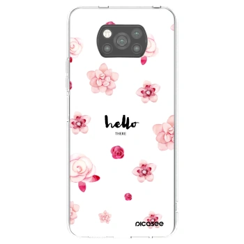 Picasee silikonový černý obal pro Xiaomi Poco X3 Pro - Hello there