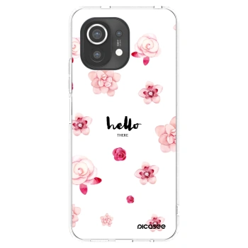 Picasee silikonový průhledný obal pro Xiaomi Mi 11 - Hello there