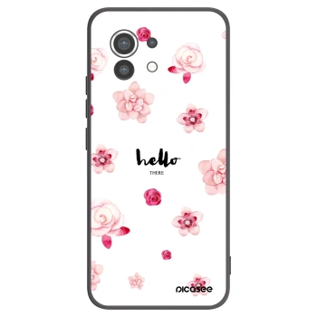 Picasee silikonový černý obal pro Xiaomi Mi 11 - Hello there